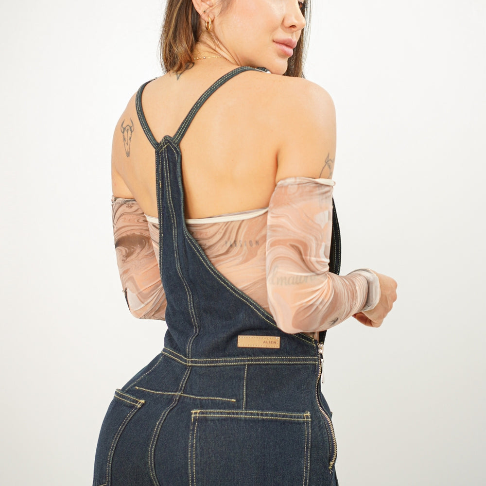 
                      
                        Women's Sleeveless Denim Jumpsuit
                      
                    