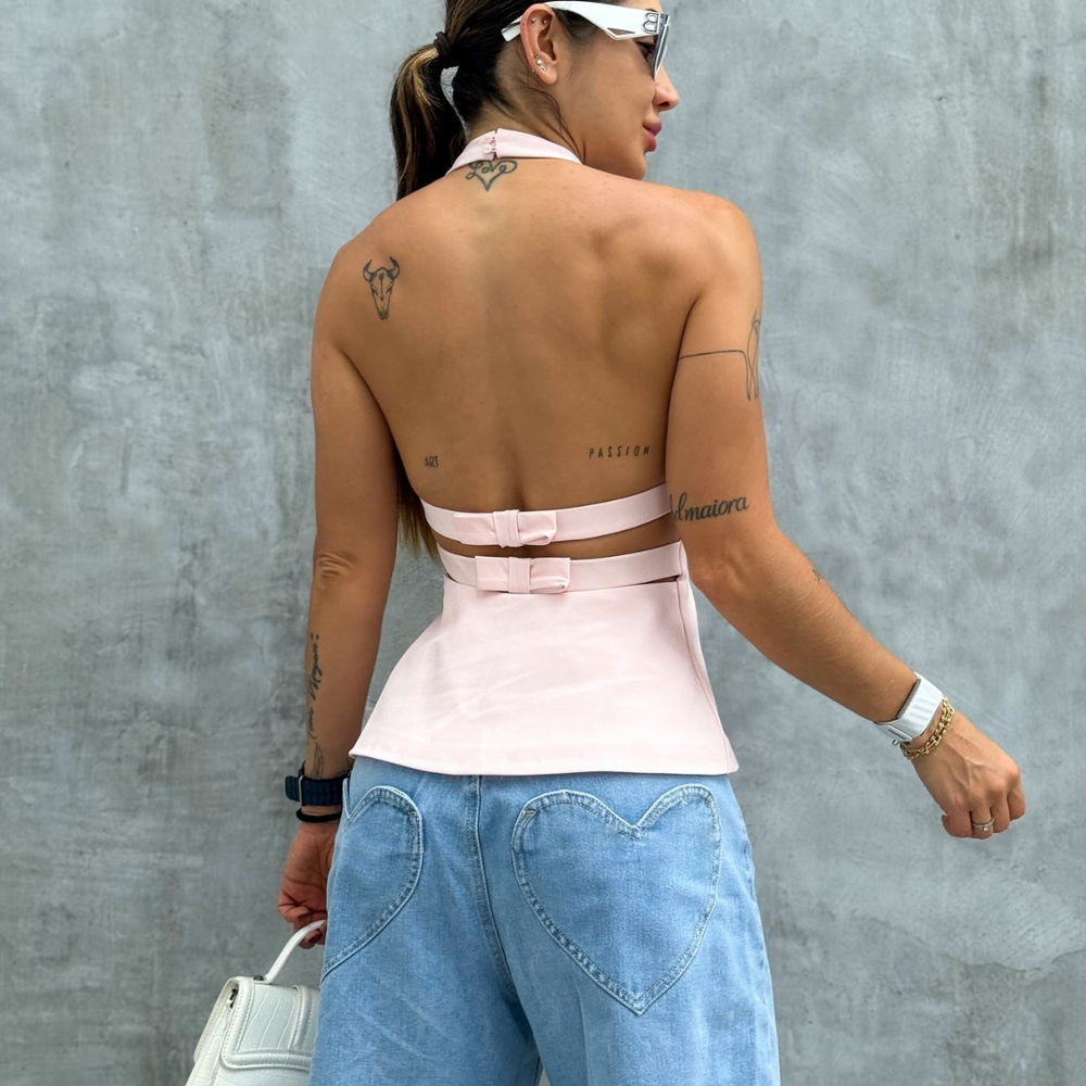 BAGGY RELAXED LIGHT BLUE ALIEN JEANS