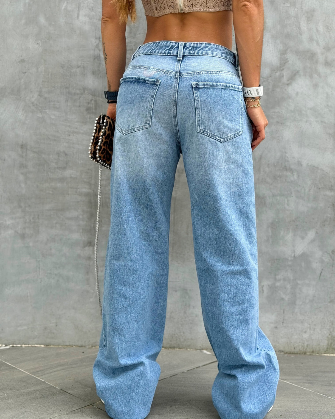 BARREL BLUE ALIEN JEANS