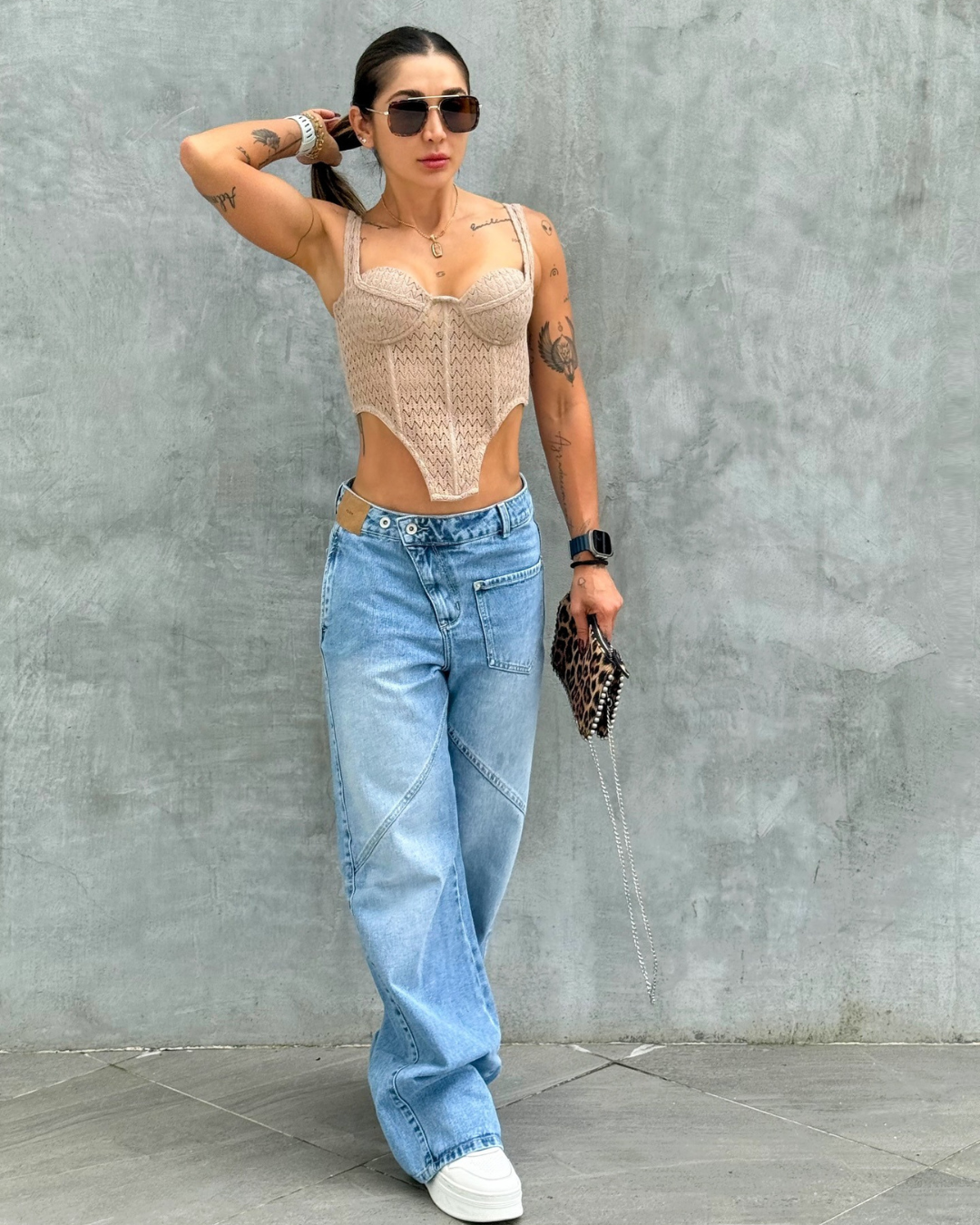 BARREL BLUE ALIEN JEANS