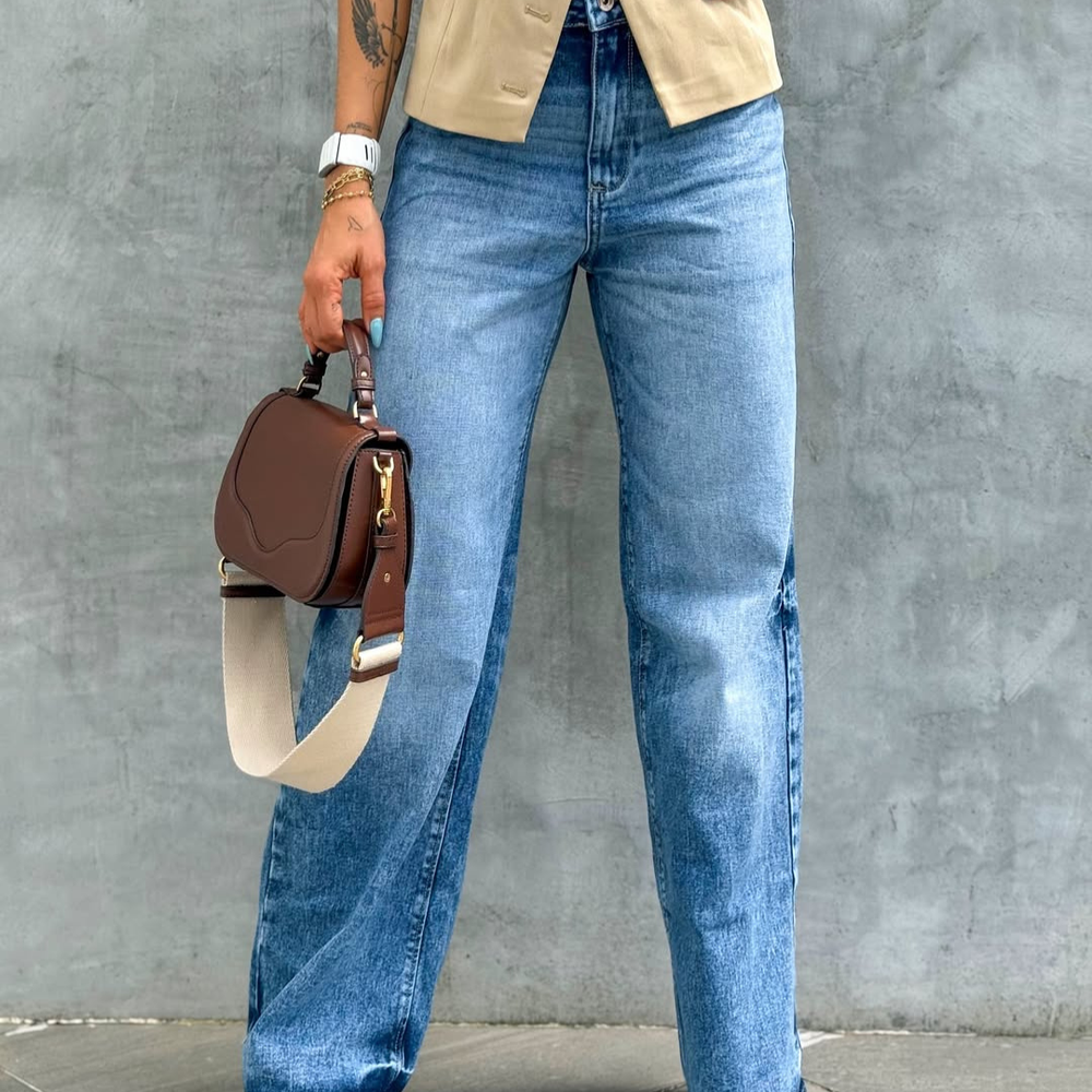 straight jeans mid rise alien jeans
