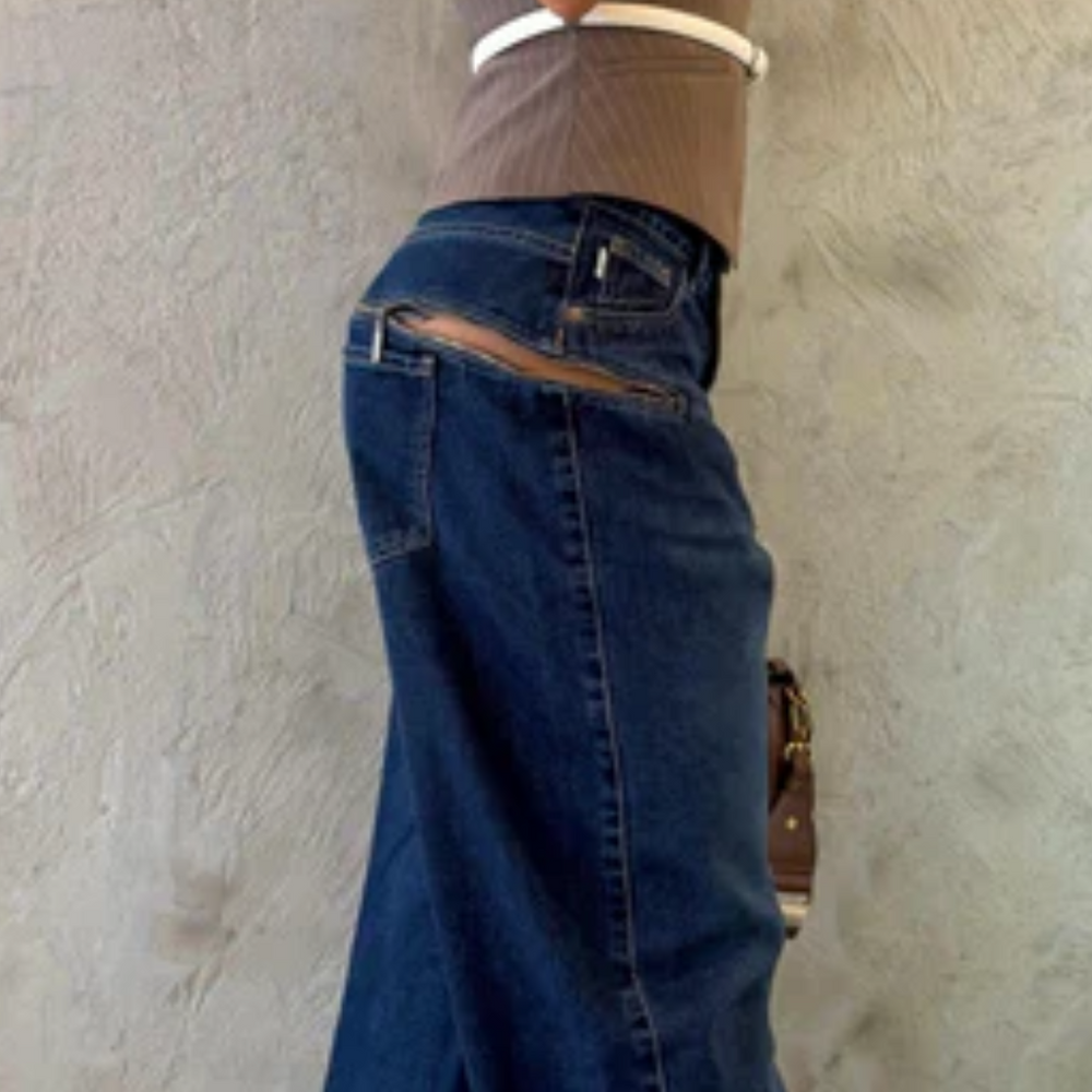 ALIEN BAGGY JEANS DARK BLUE