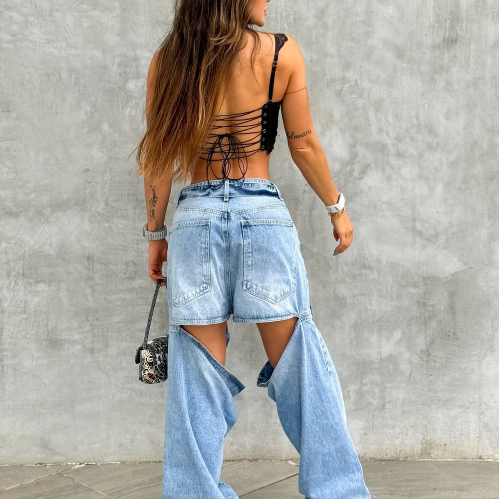  BarreL  Baggy ALIEN jeans 