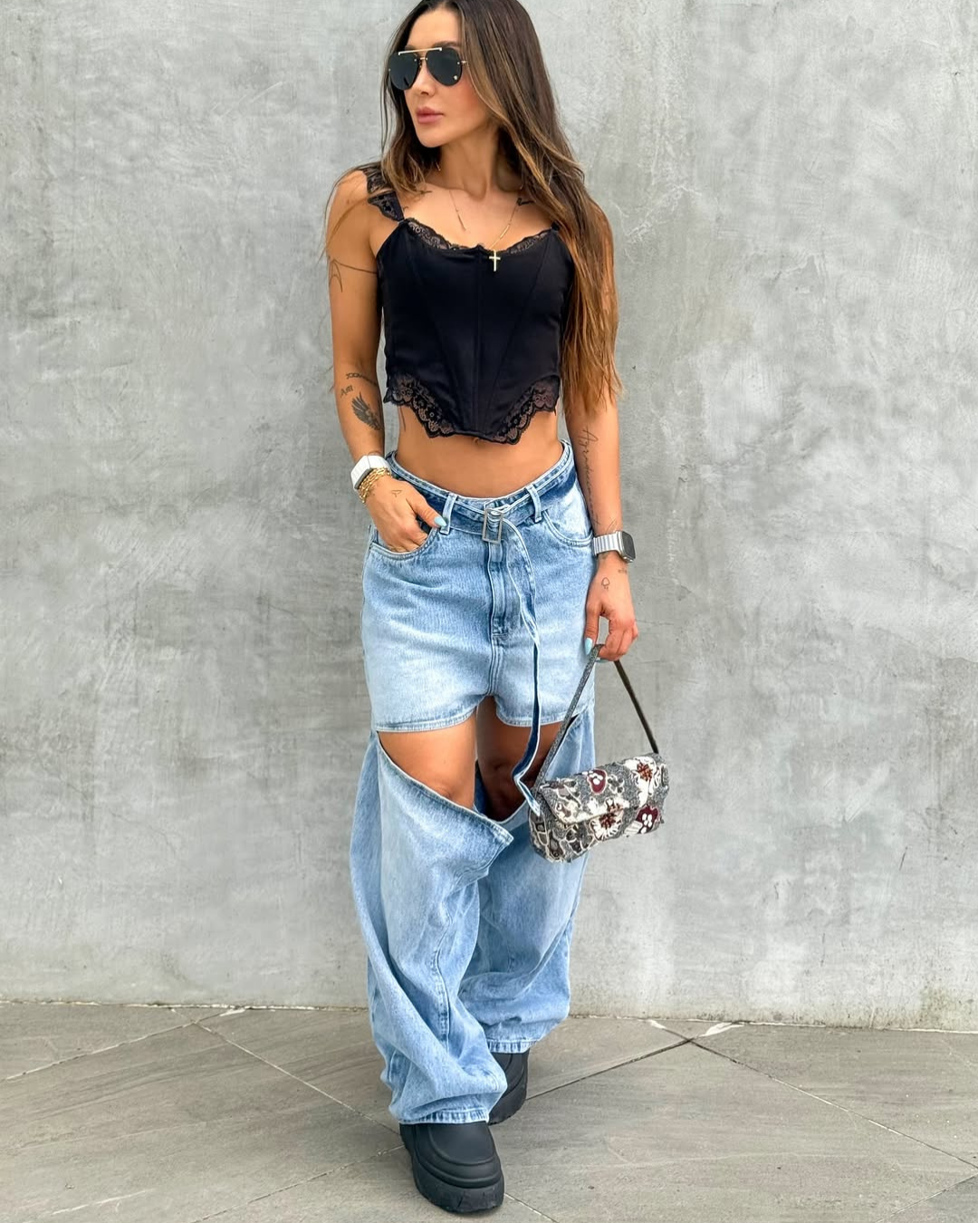 BarreL  Baggy ALIEN jeans 