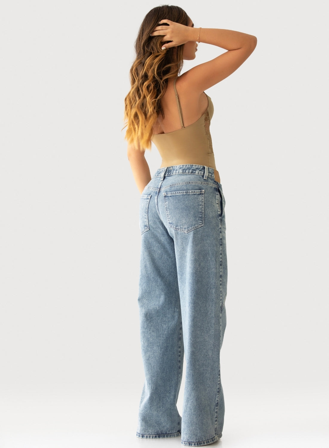 Women's Low Rise Straight Alien Jeans Colombia