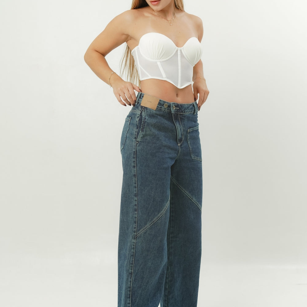 
                      
                        Women's Low Rise Barrel Jeans
                      
                    