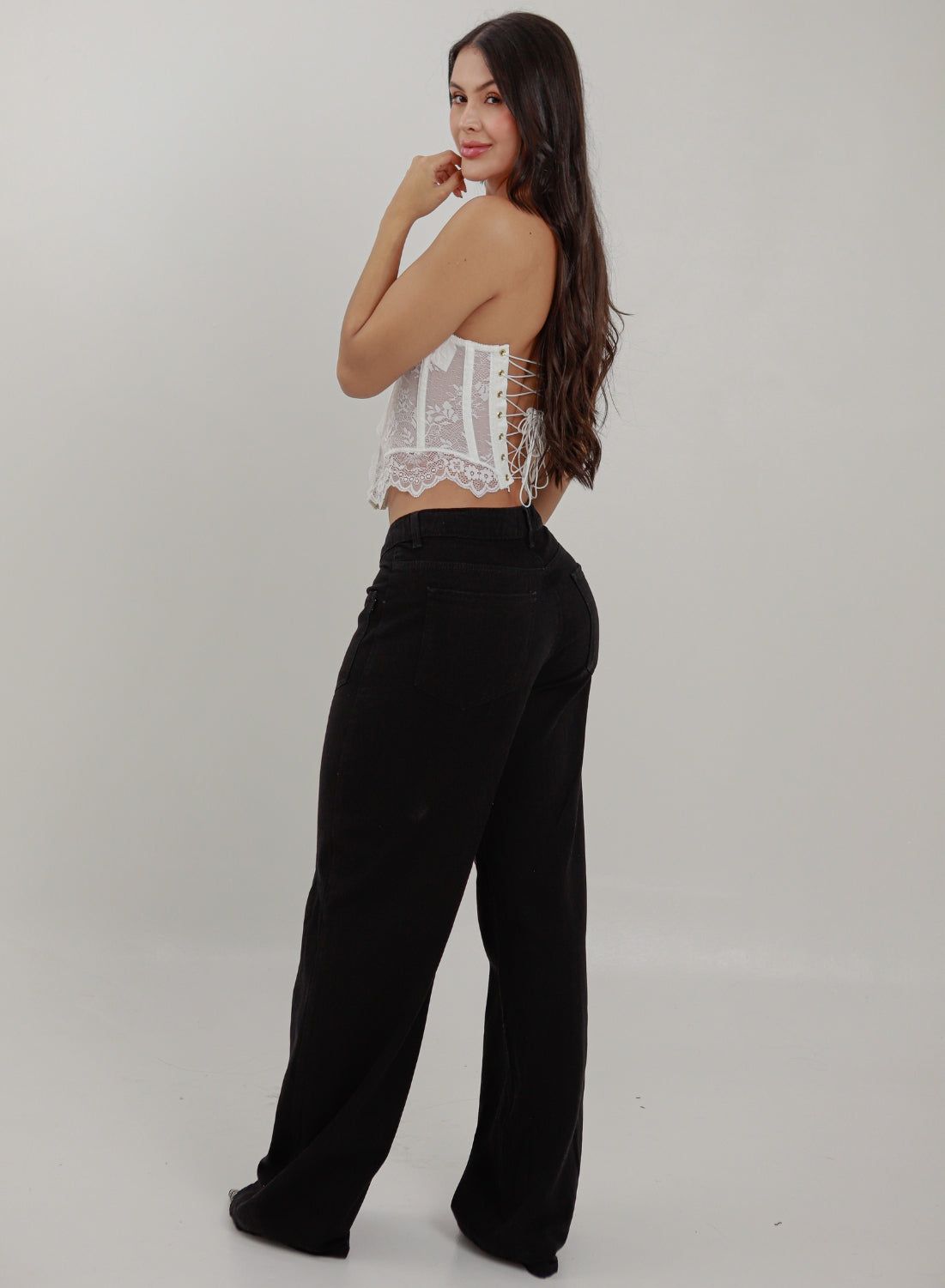 Women's Low Rise Straight Alien Jeans