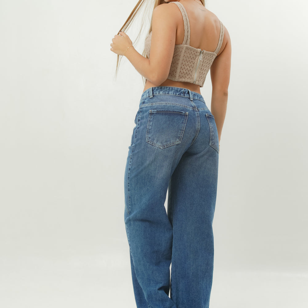 Women's Low Rise Barrel Alien Jeans