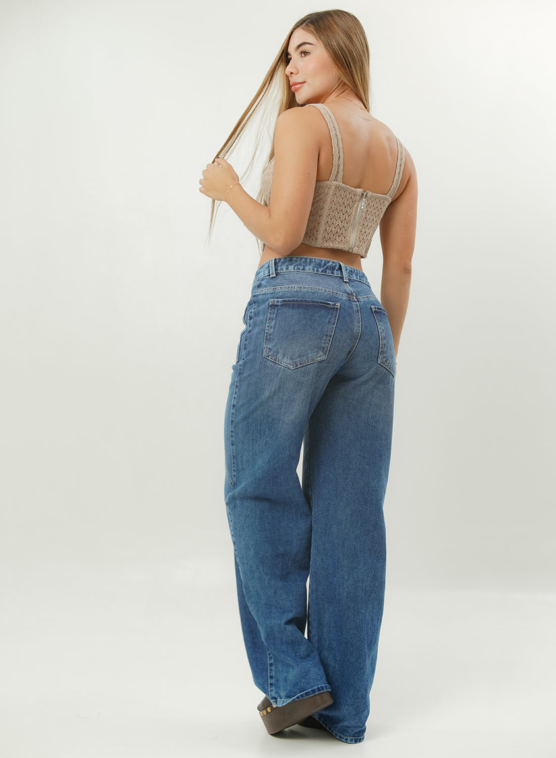 Women's Low Rise Barrel Alien Jeans