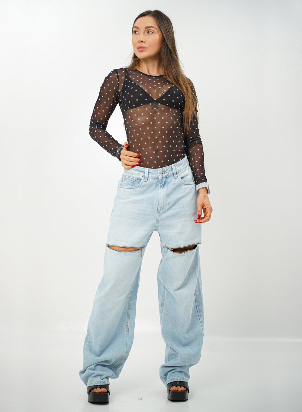 Guru - Women's Low Rise Baggy Jeans