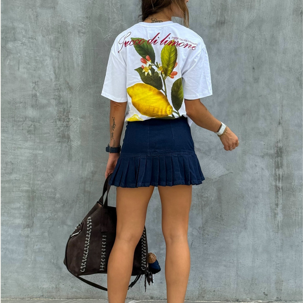 BLUE MINI DRESS ALIEN JEANS