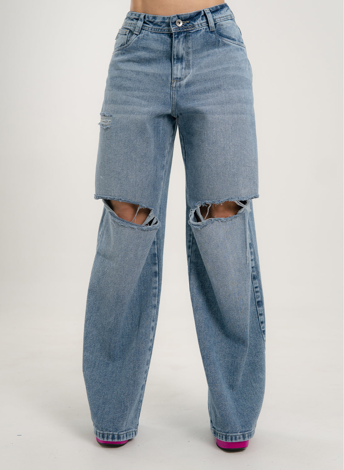 Low Rise Flare Jeans