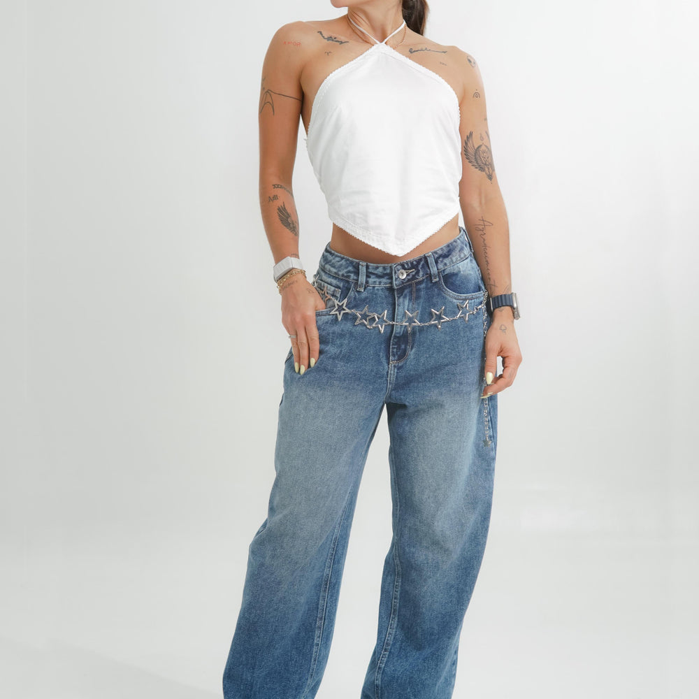 Women's Low Rise Flare Jeans