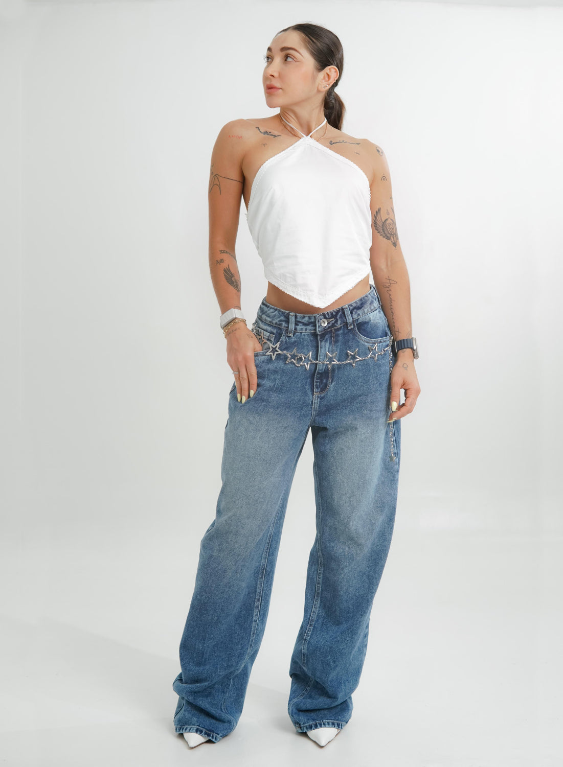 Women's Low Rise Flare Jeans