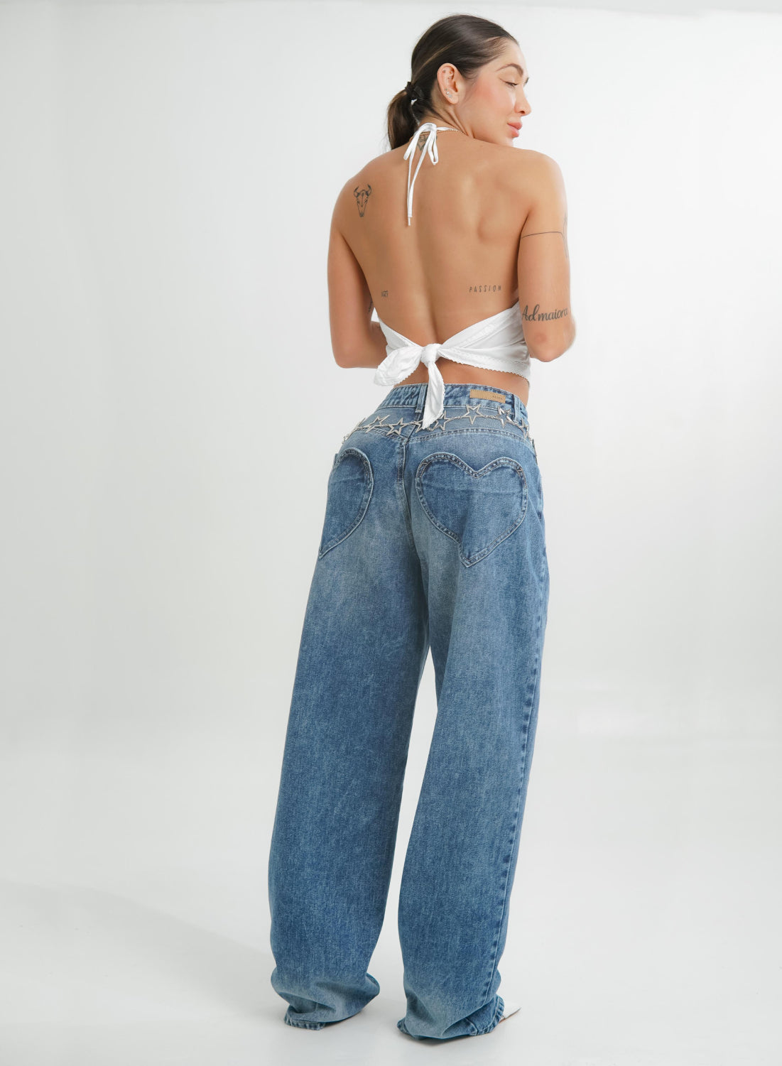 Women's Low Rise Flare Jeans