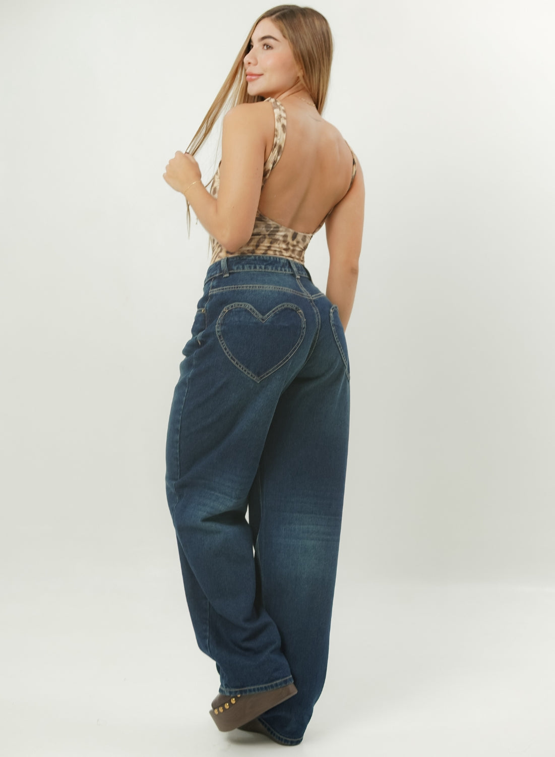 Women's Low Rise Flare Jeans