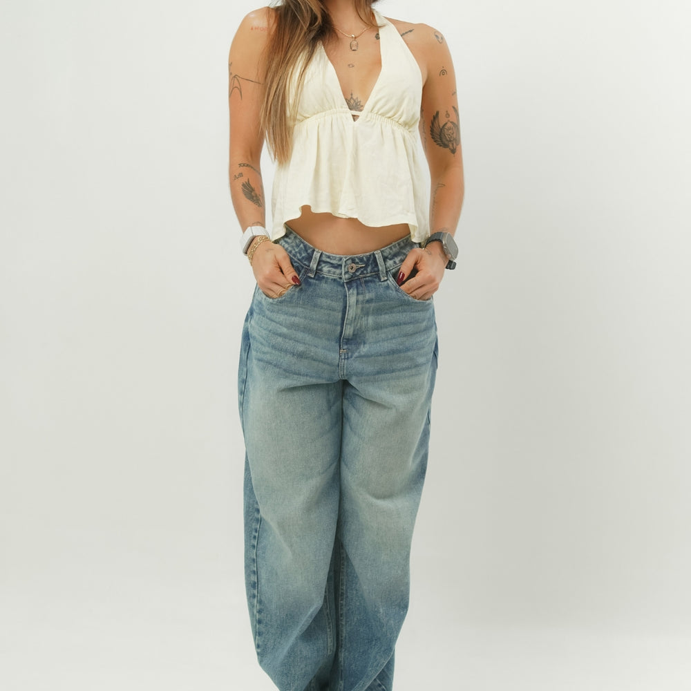 Women's Low Rise Flare Jeans