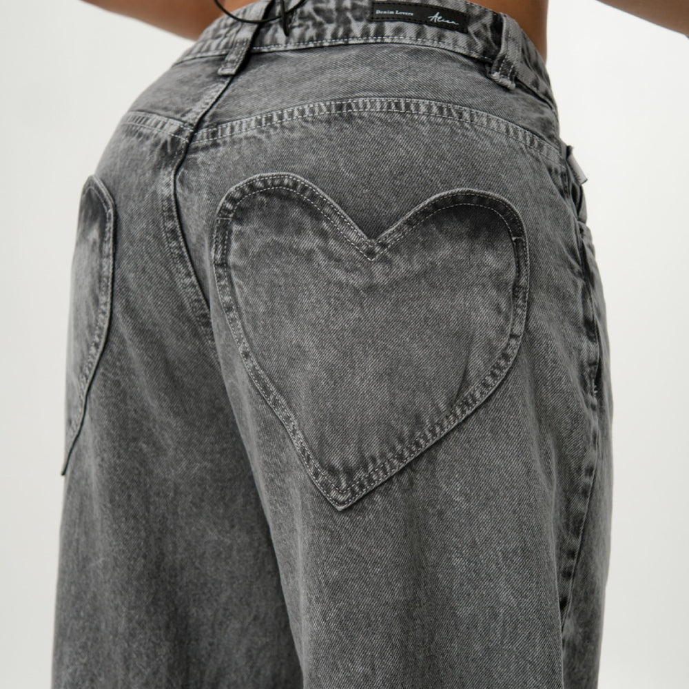 
                      
                        Women's Low Rise Flare Gray Flare Alien Jeans
                      
                    