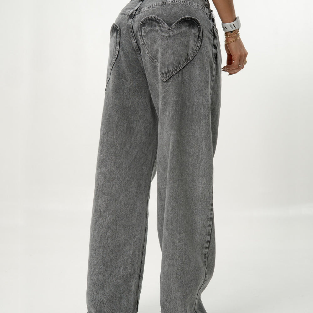 
                      
                        Women's Low Rise Flare Gray Flare Alien Jeans
                      
                    
