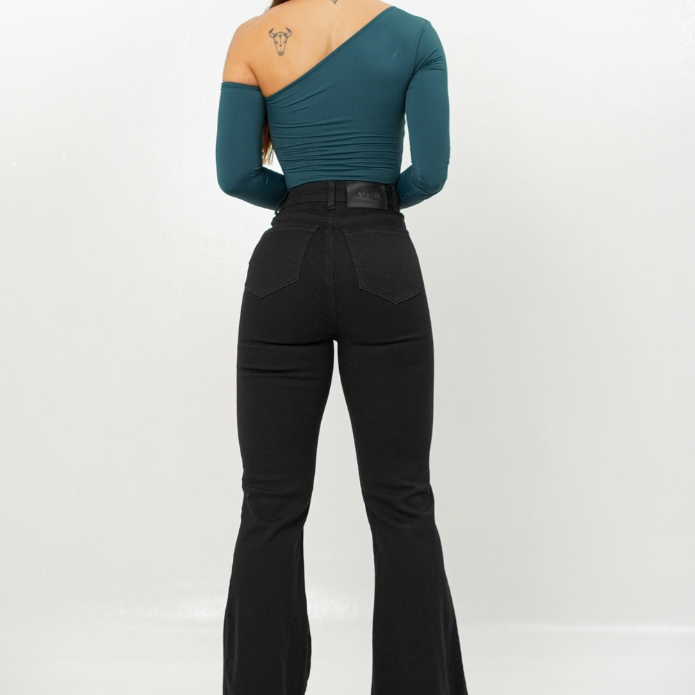 
                      
                        Marsella Black - Women's High Rise Bootcut Jeans
                      
                    