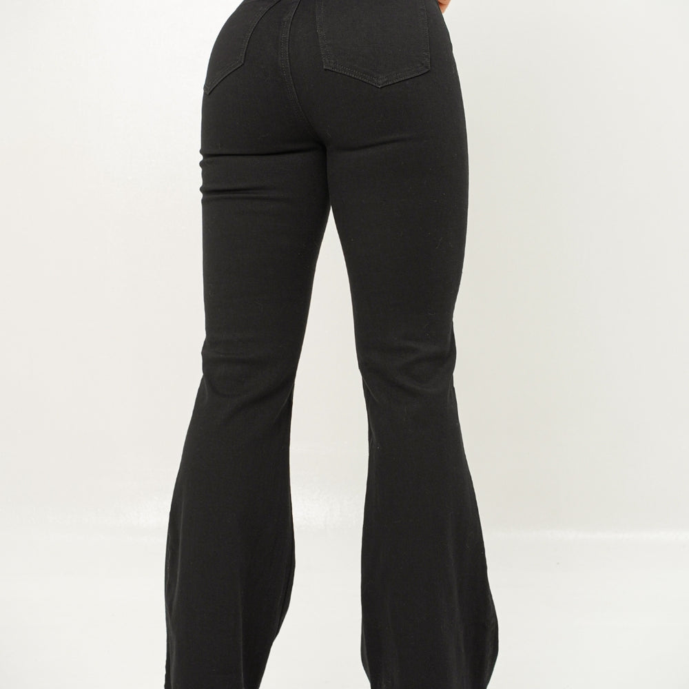 
                      
                        Marsella Black - Women's High Rise Bootcut Jeans
                      
                    