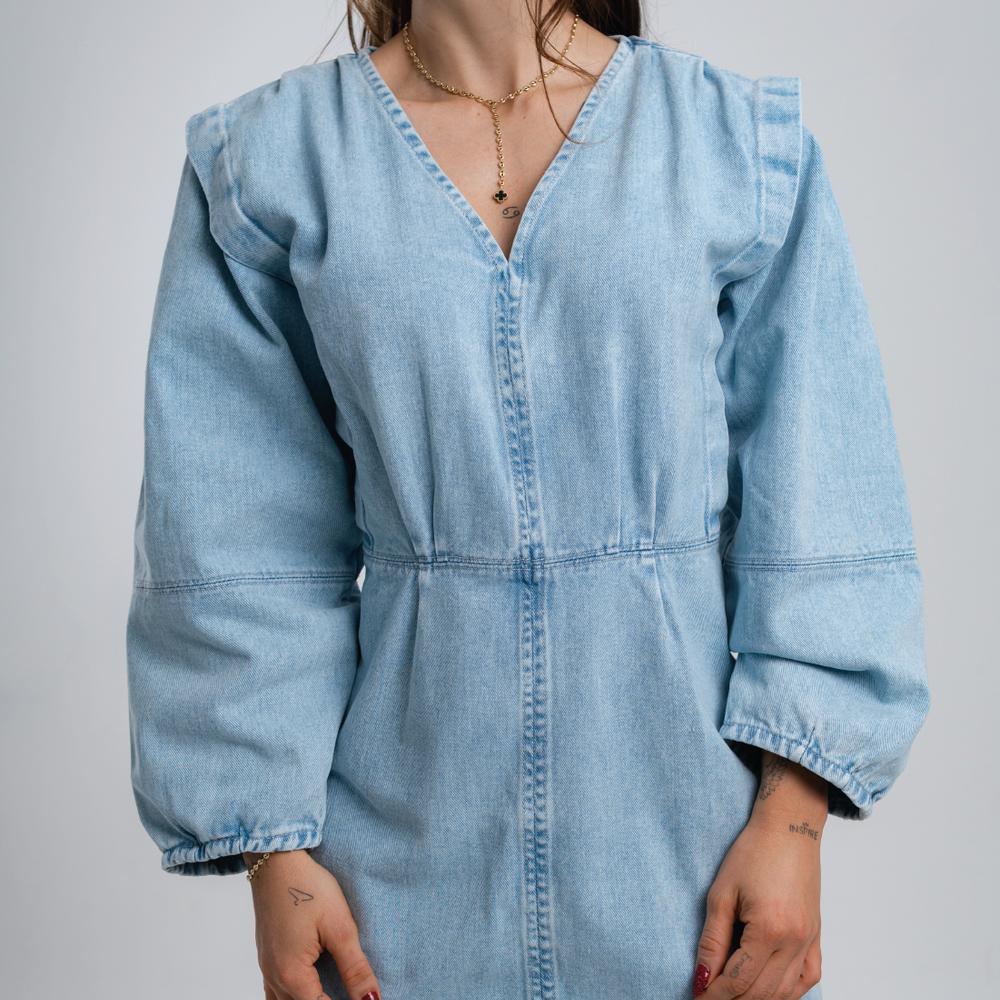 Nalu - Women's Denim Mini Dress