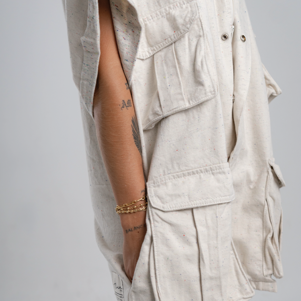 
                      
                        Cargo Oversized Shirt Dress
                      
                    