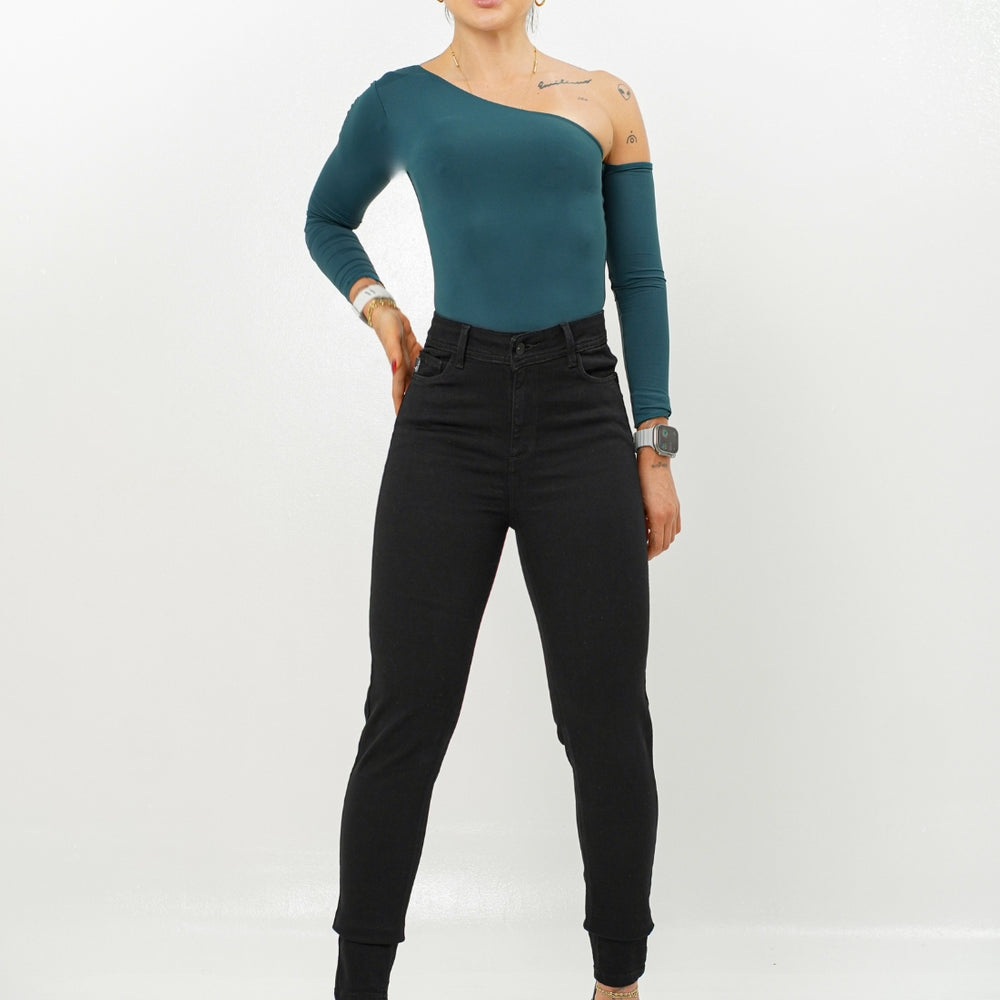 Women's Black High Rise Skinny Jeans