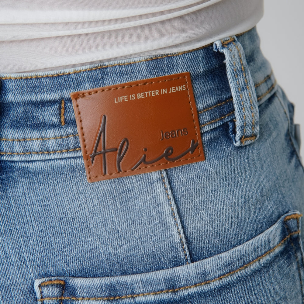 
                      
                        High Rise Skinny Alien Jeans
                      
                    