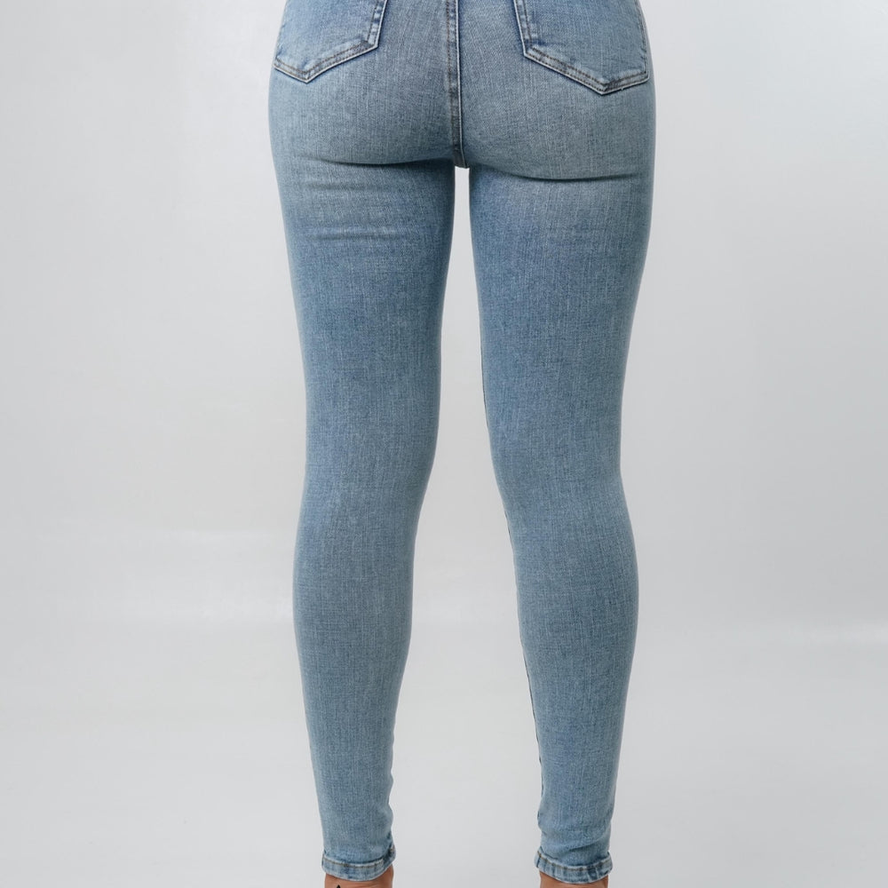 
                      
                        High Rise Skinny Alien Jeans
                      
                    