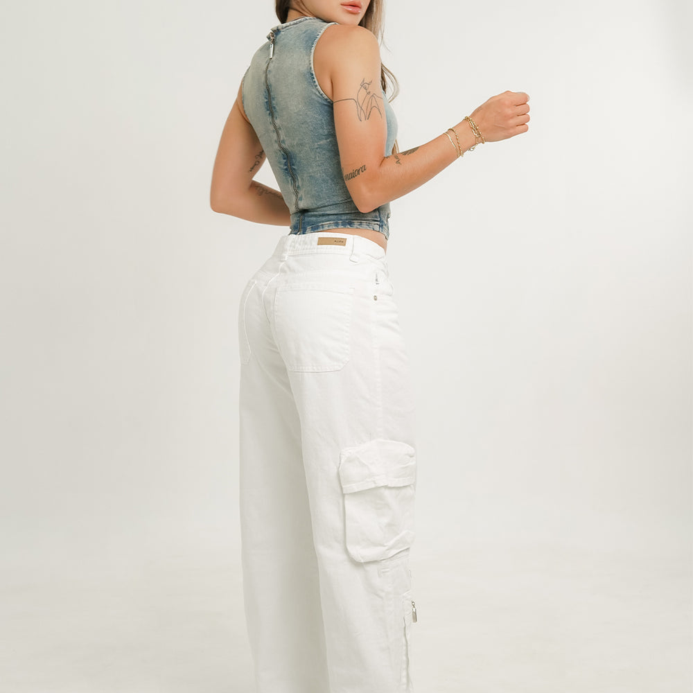 
                      
                        Denim Tank Top
                      
                    