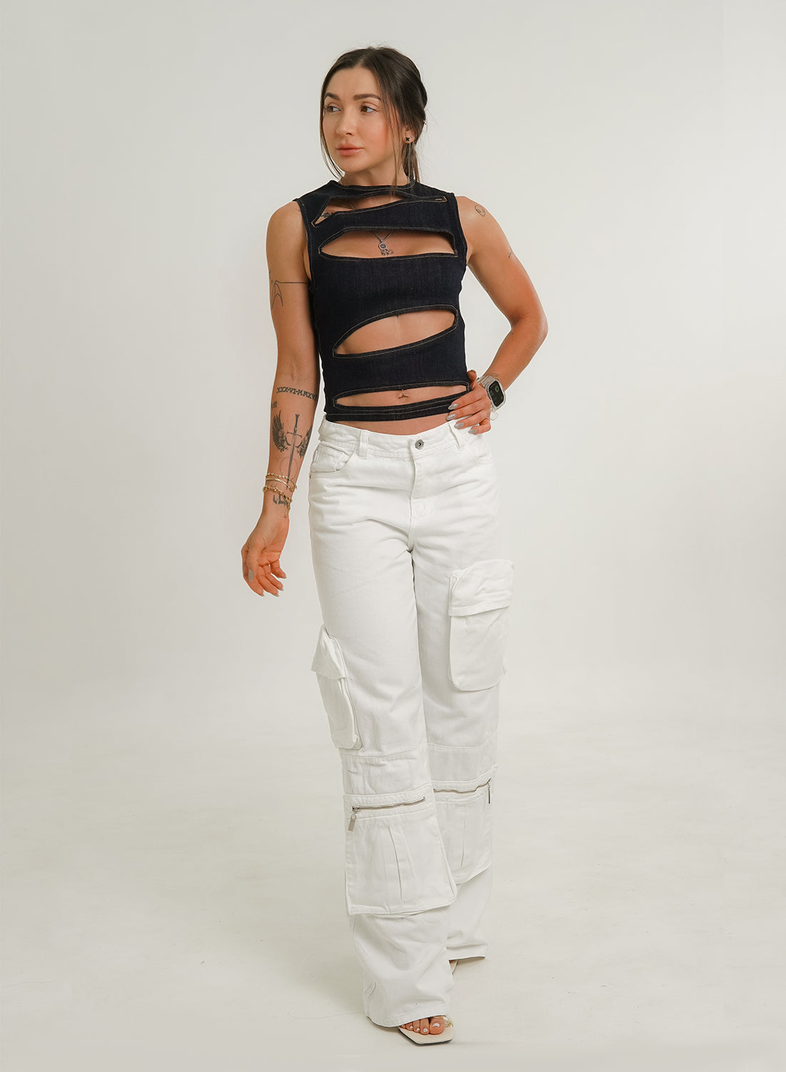 Denim Tank Top