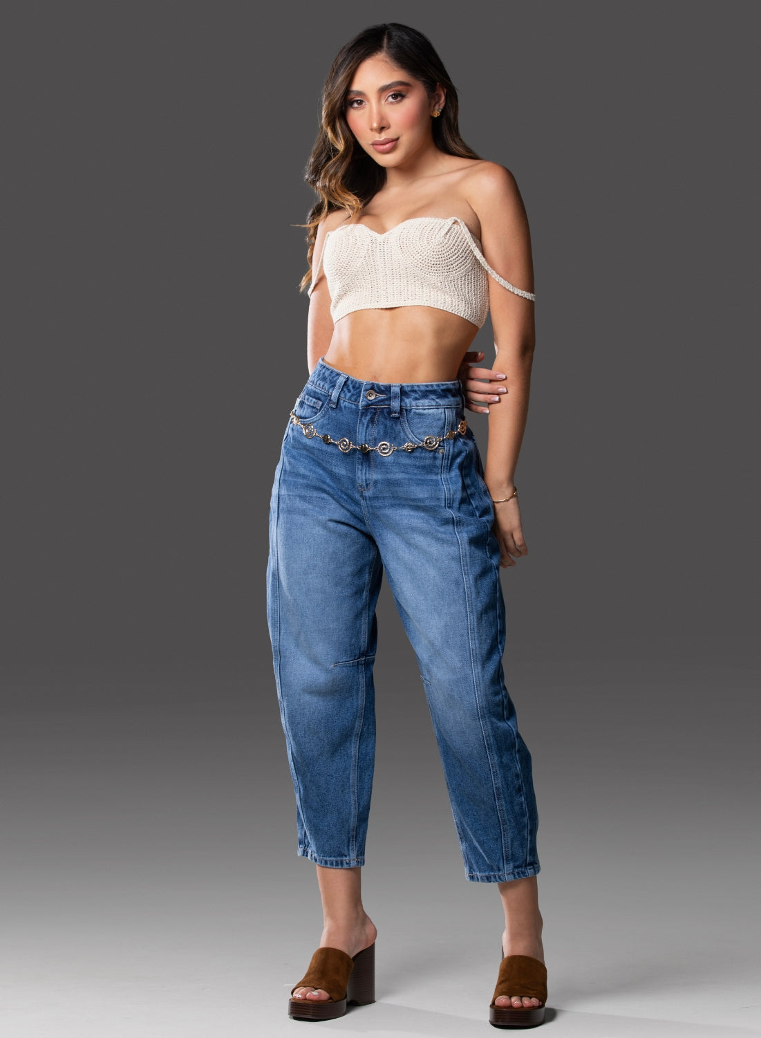  Women's Low Waist Barrel Alien Jeans Colombia