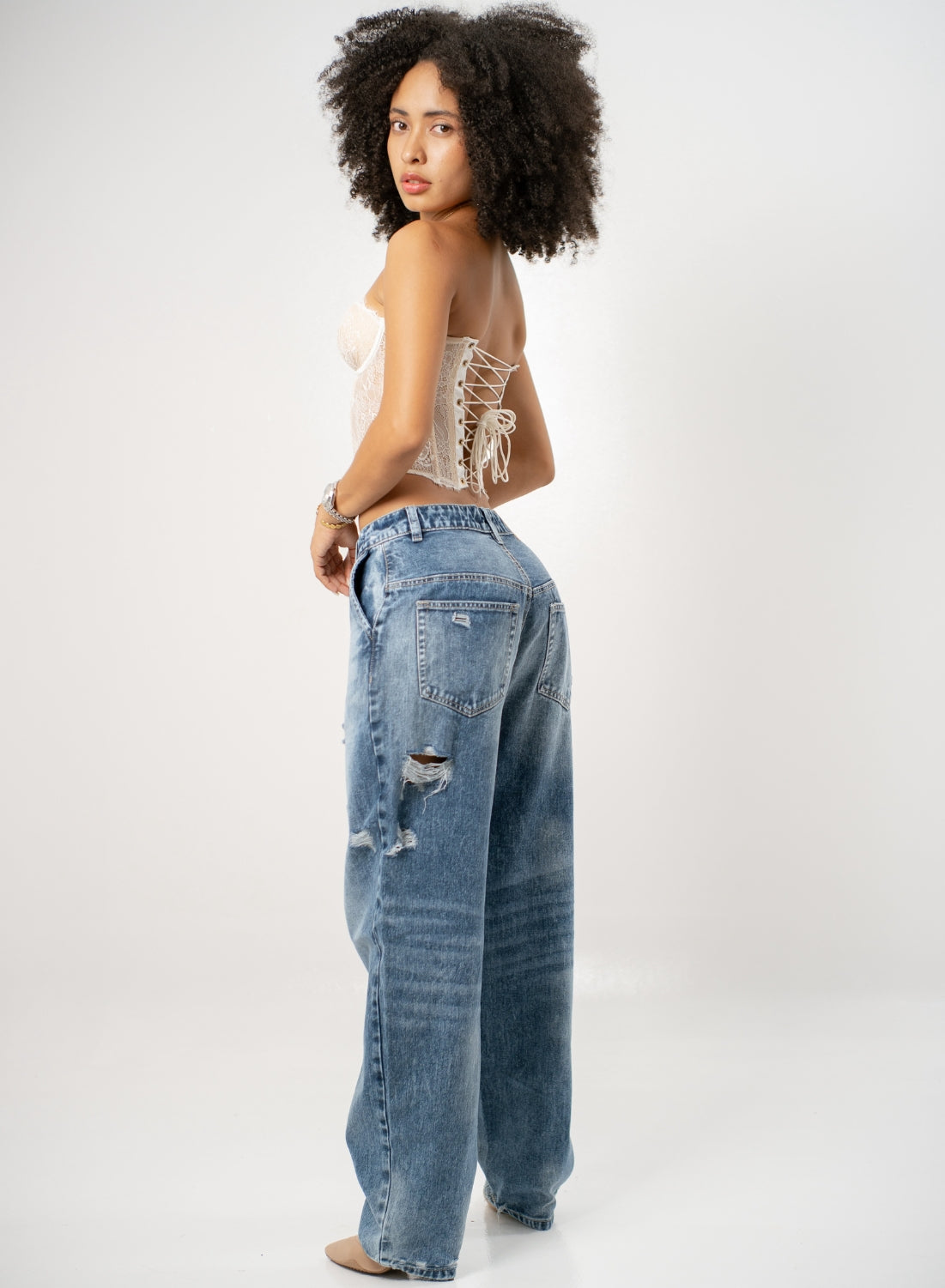 Women's Low Rise Straight (Tailored) Jeans