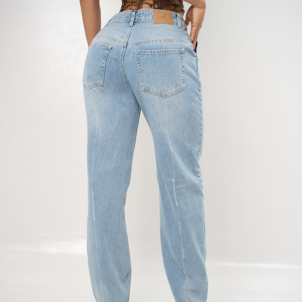 Women's Low Rise Straight (Tailored) Jeans