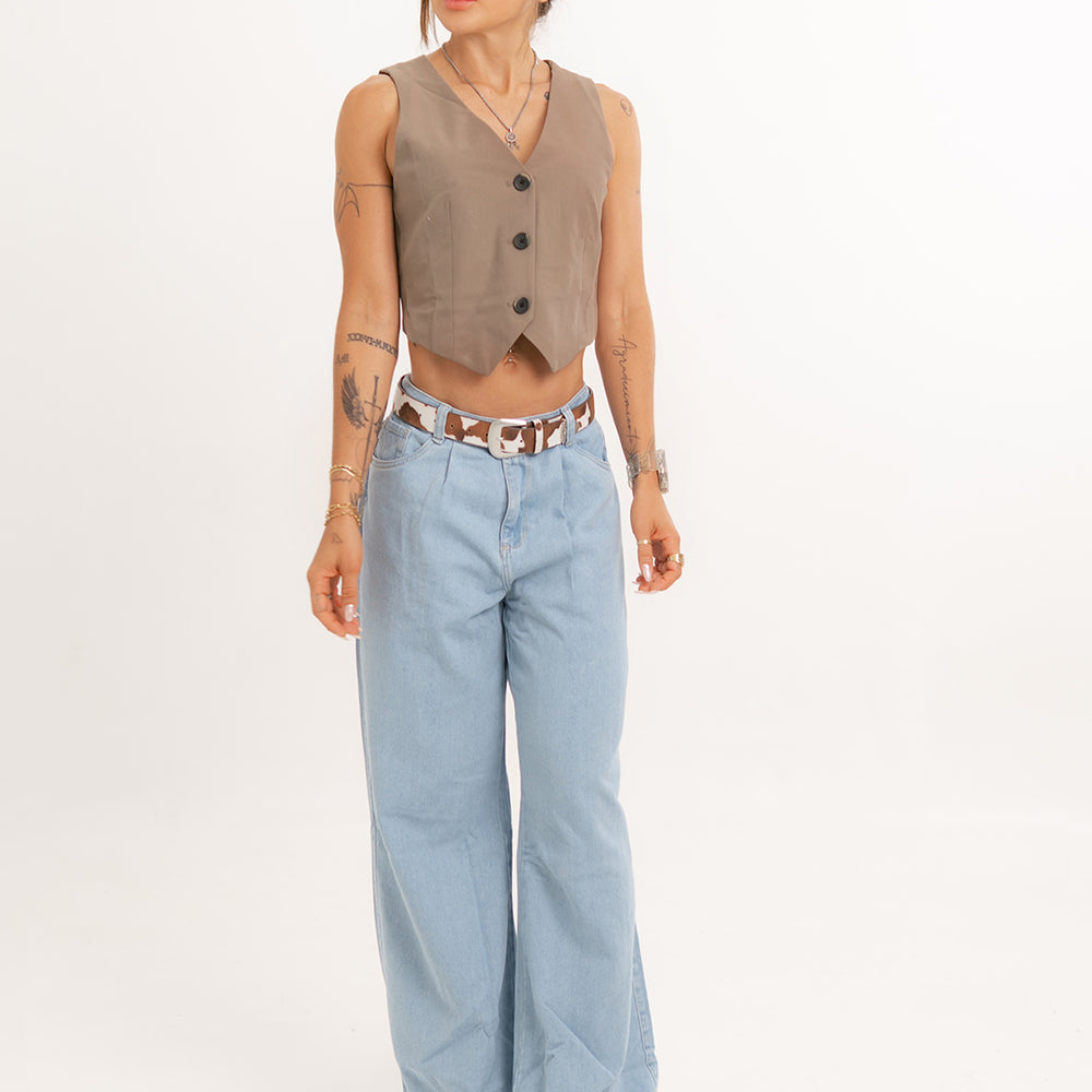BAGGY WDE LEG JEANS