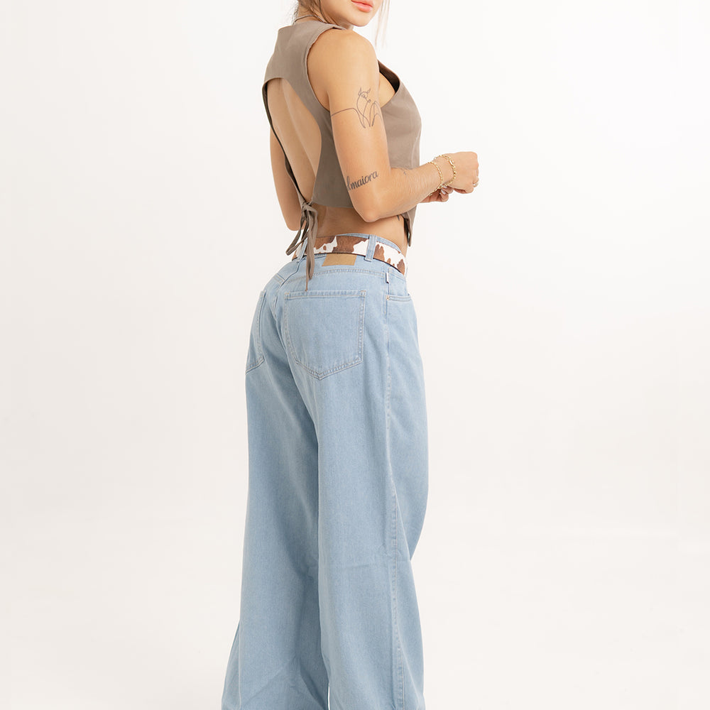 BAGGY WDE LEG JEANS