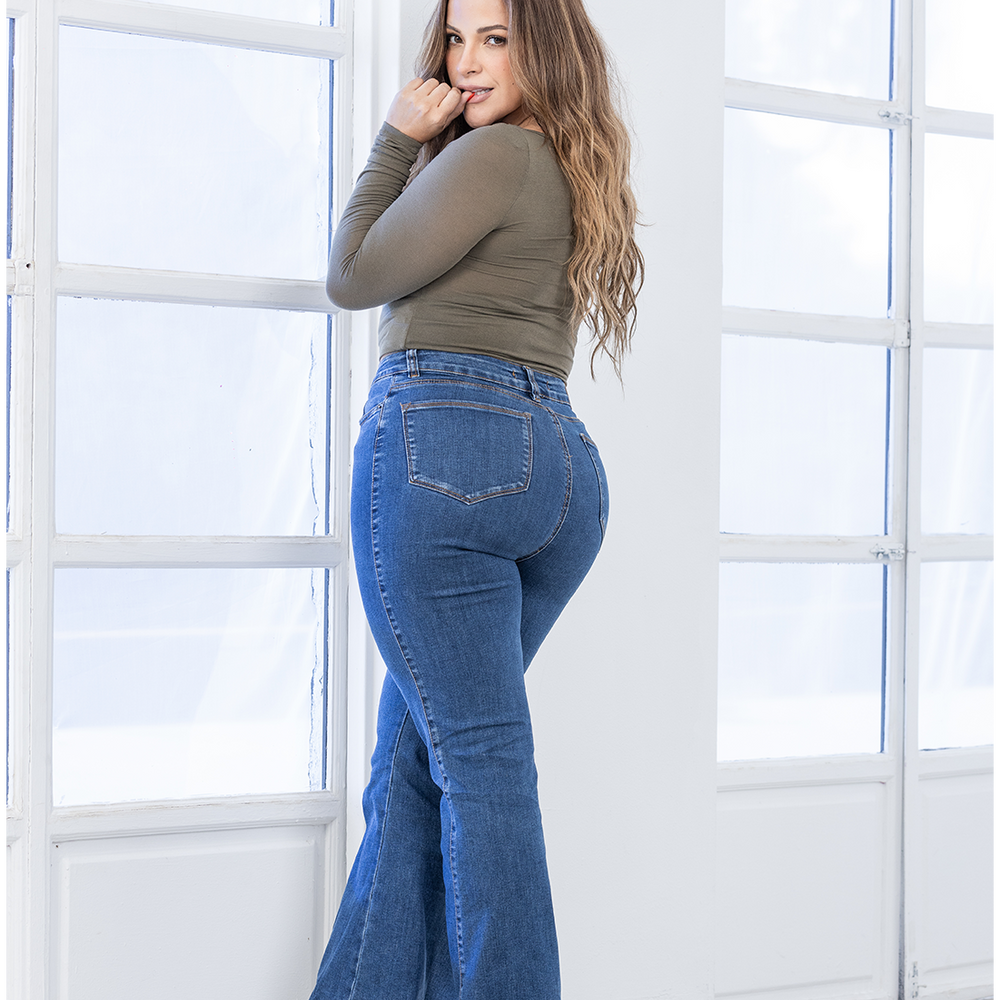 
                      
                        Women's High Rise Bootcut Jeans
                      
                    