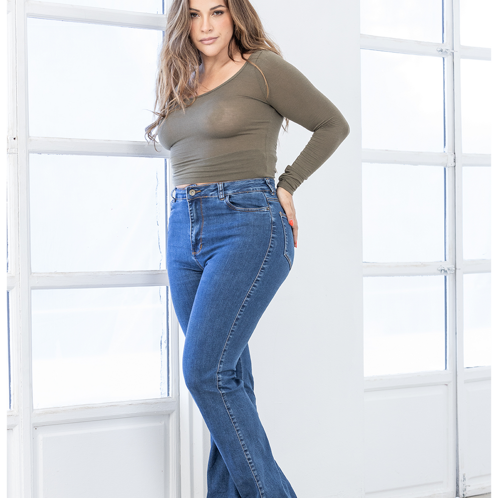 
                      
                        Women's High Rise Bootcut Jeans
                      
                    