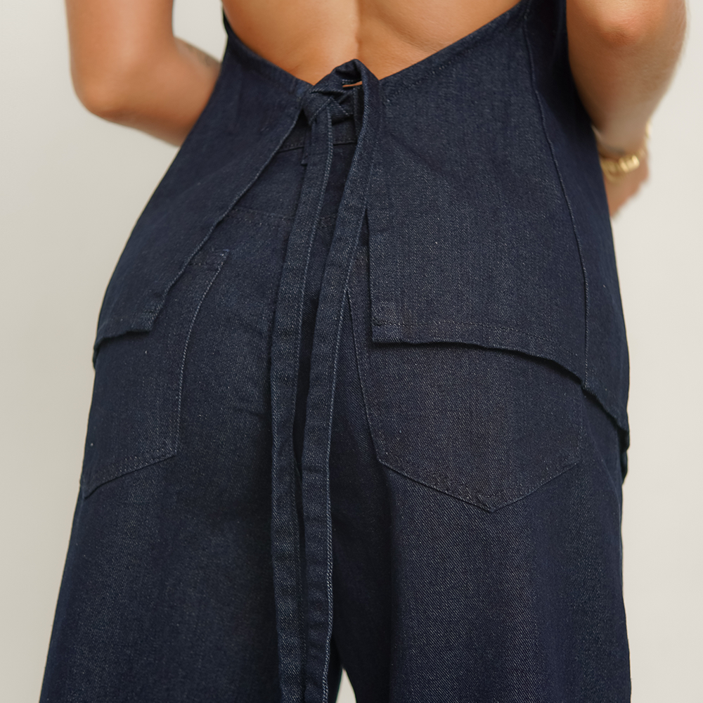 
                      
                        LONG DENIM VEST
                      
                    