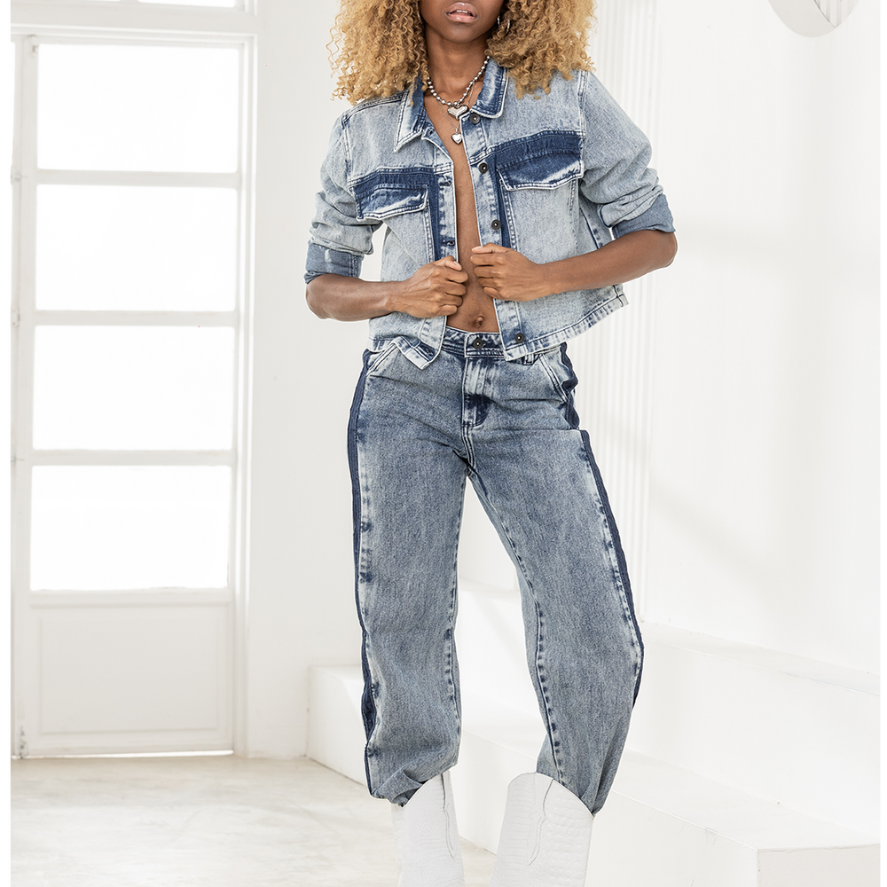 
                      
                        Granate - Women's Denim Jacket
                      
                    