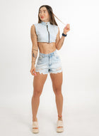 Mar 4 - Women's High Rise Mini Shorts