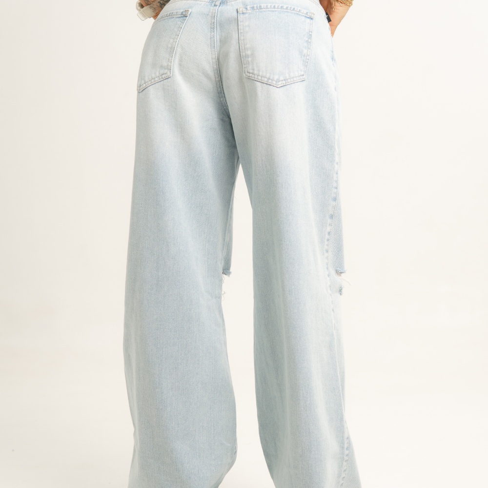 
                      
                         Low Rise Flare Jeans
                      
                    