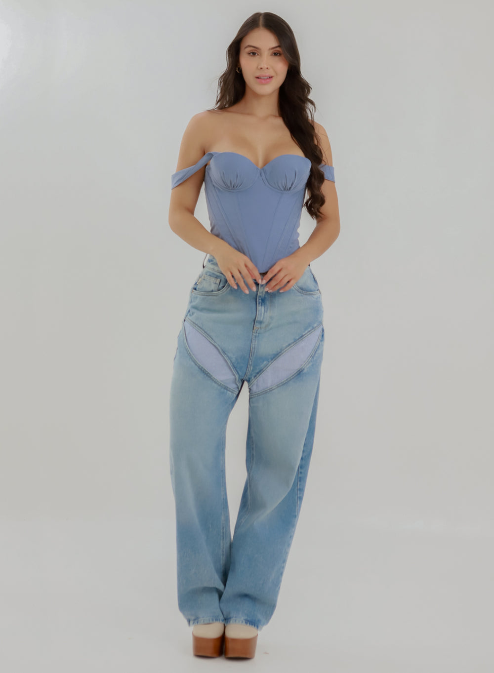 Women's Low Rise Barrel ALIEN Jeans Colombia