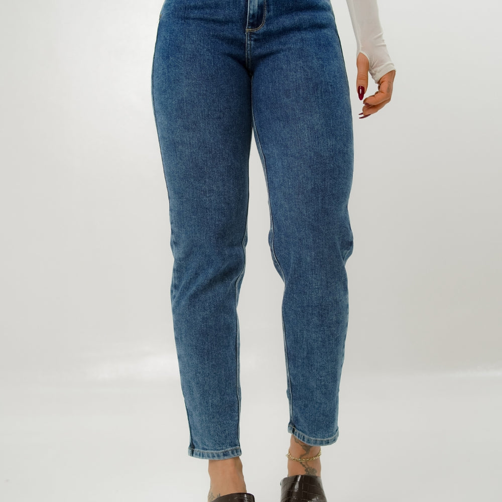 
                      
                        Roma 5 - Women's Classic Mid Rise Mom Jeans
                      
                    