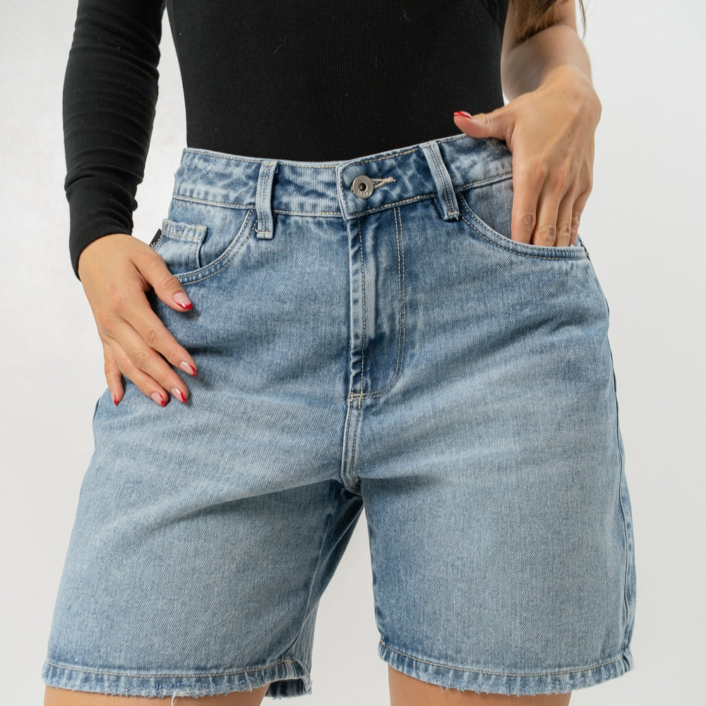 
                      
                        Women's Mid Rise Jorts MID BLUE
                      
                    