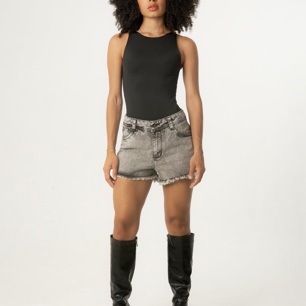Women's High Rise Midi Shorts