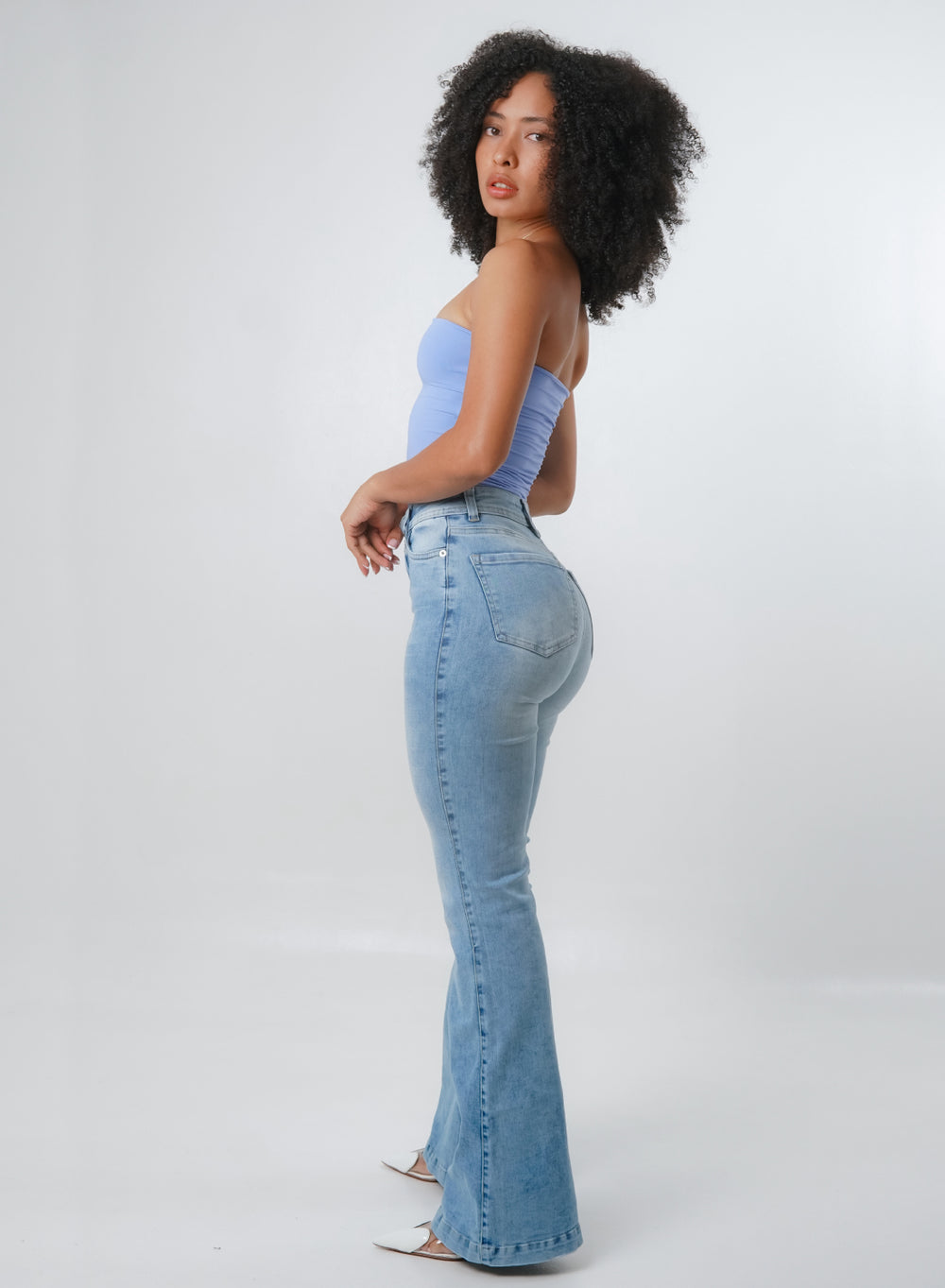 Women's High Rise Bootcut  Alien Jeans