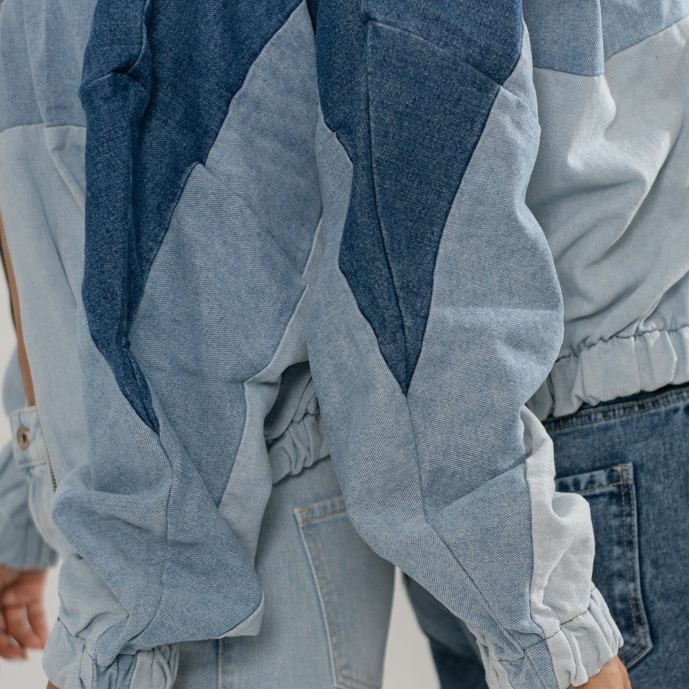 
                      
                        Sixty - Women's Bomber Denim Jacket
                      
                    