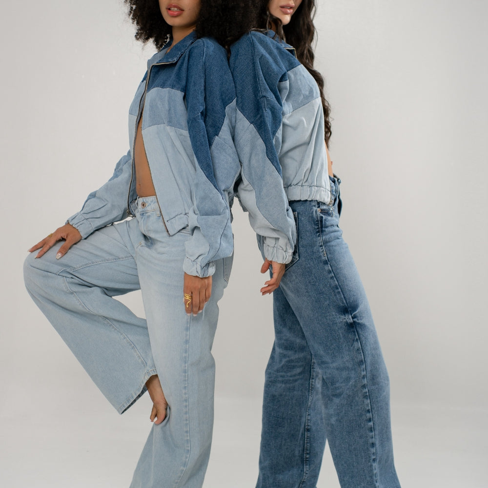 Sixty - Women's Bomber Denim Jacket